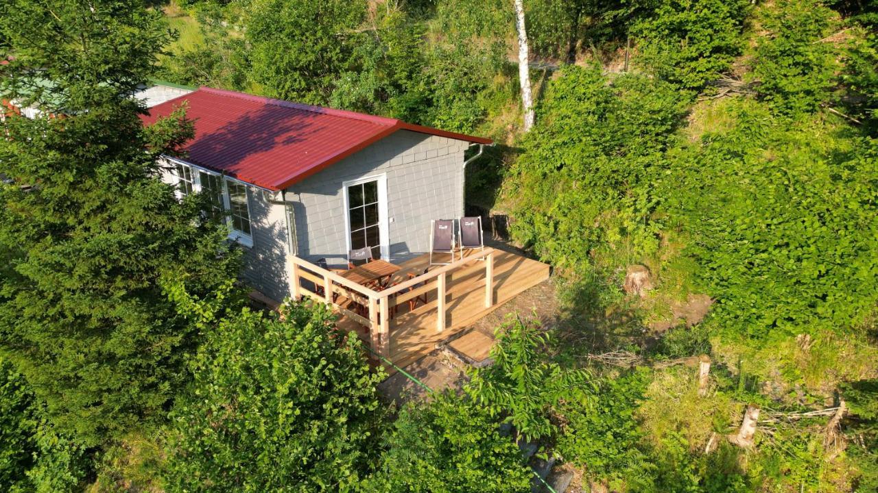 Ruhiges Ferienhaus Mit Sauna: Hellaberg III Langenbach  Extérieur photo